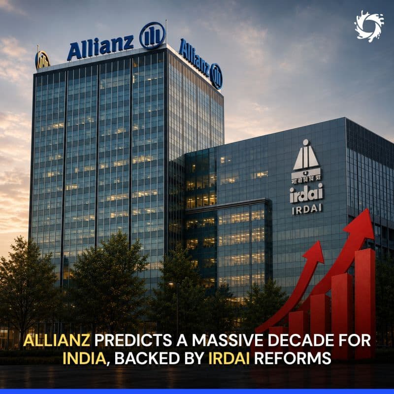 •According to the newly released Allianz Global Insurance Report 2026, the Indian insurance sector is about to experience unprecedented, sustained growth. Allianz projects that Ind