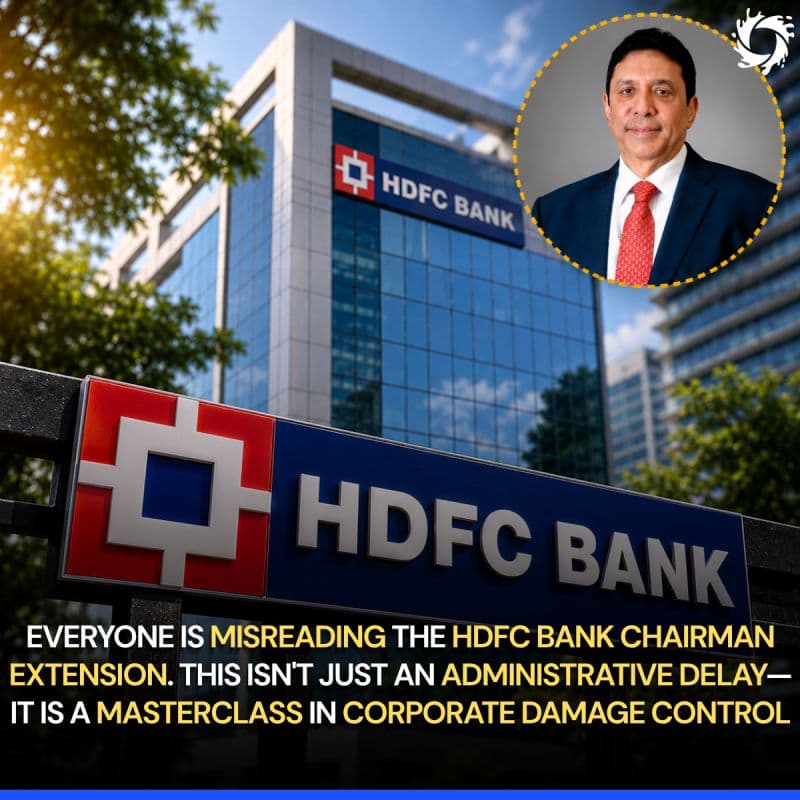 ➤Back in March, HDFC Bank was rocked when its Chairman abruptly