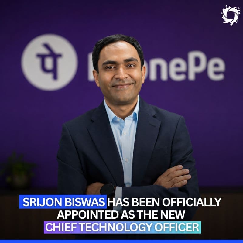 PhonePe has promoted its Head of Engineering, Srijon Biswas, to the role of Chief Technology Officer (CTO).