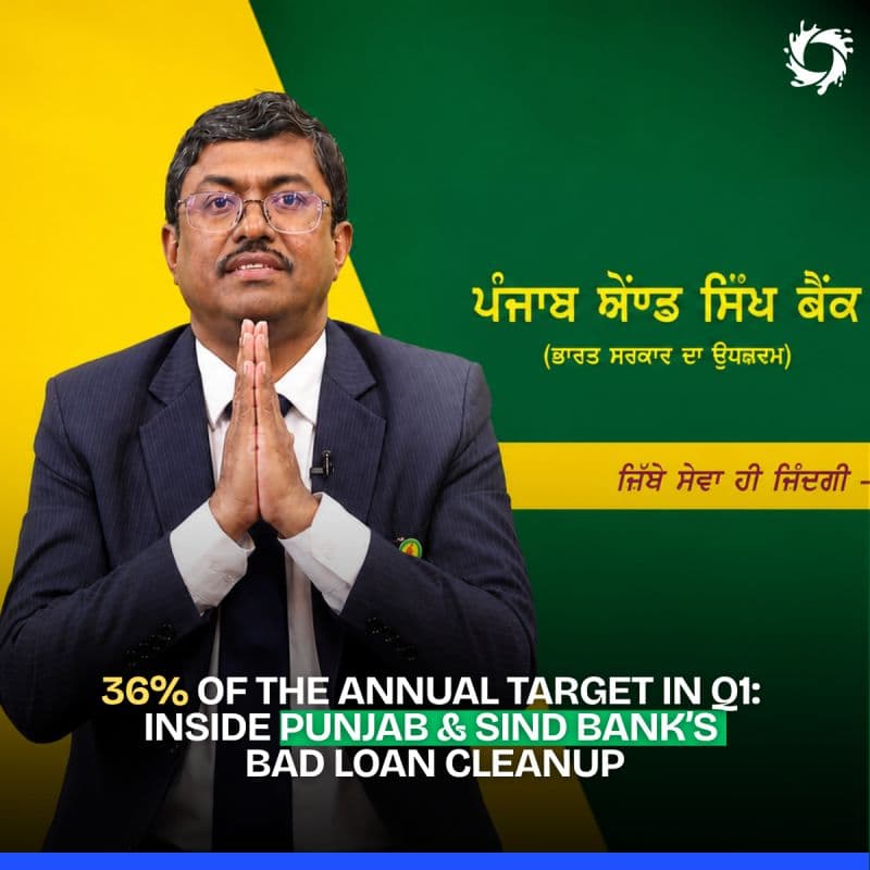 PUNJAB & SIND BANK has announced it is on track to surpass its ₹1,000 crore bad loan recovery target for FY27.