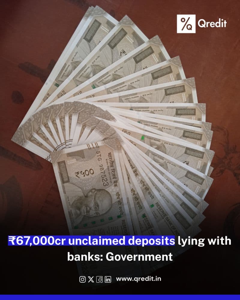 Hidden Fortunes Alert: Over ₹67,000 Crore in Unclaimed Bank Deposits!
