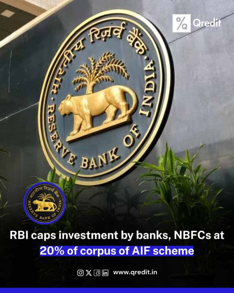 RBI Tightens Rules on AIF Investments by Banks & NBFCs!