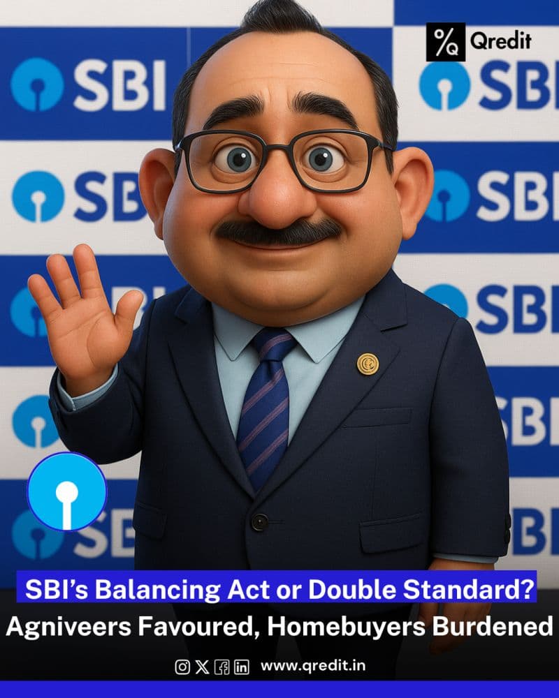 💰 SBI’s Balancing Act: Loans for Agniveers, Cheaper MCLR, but Costlier Home Loans