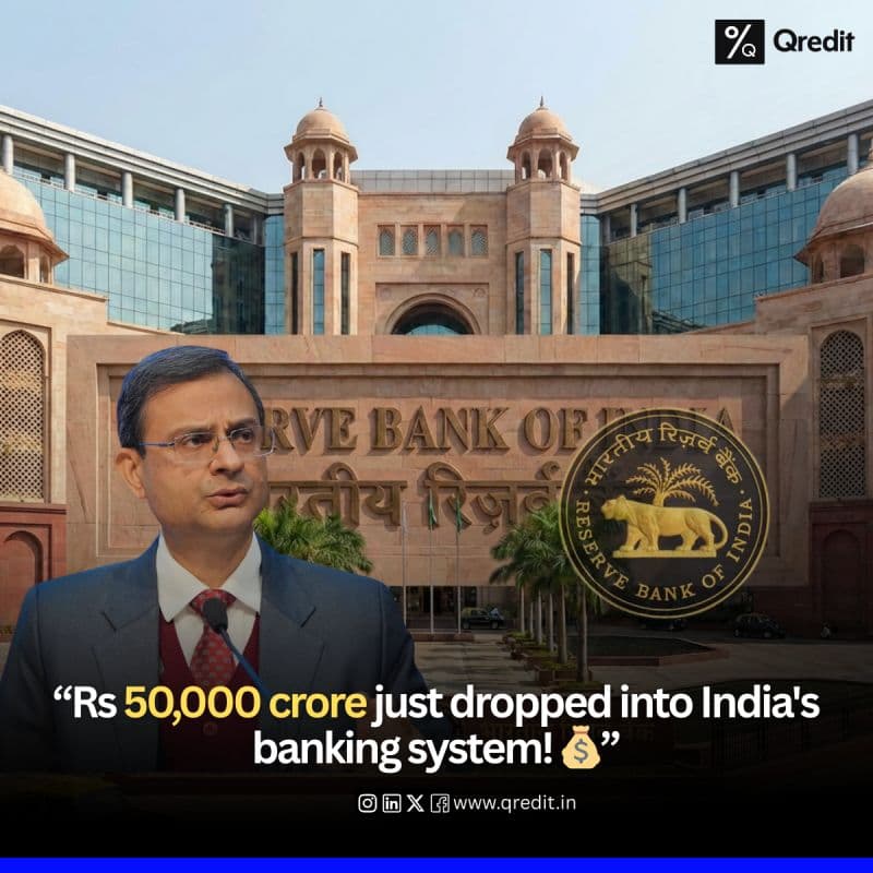 Good news: India's central bank (RBI) just pumped in a huge chunk of cash to loosen things up – think cheaper loans and smoother business ahead.