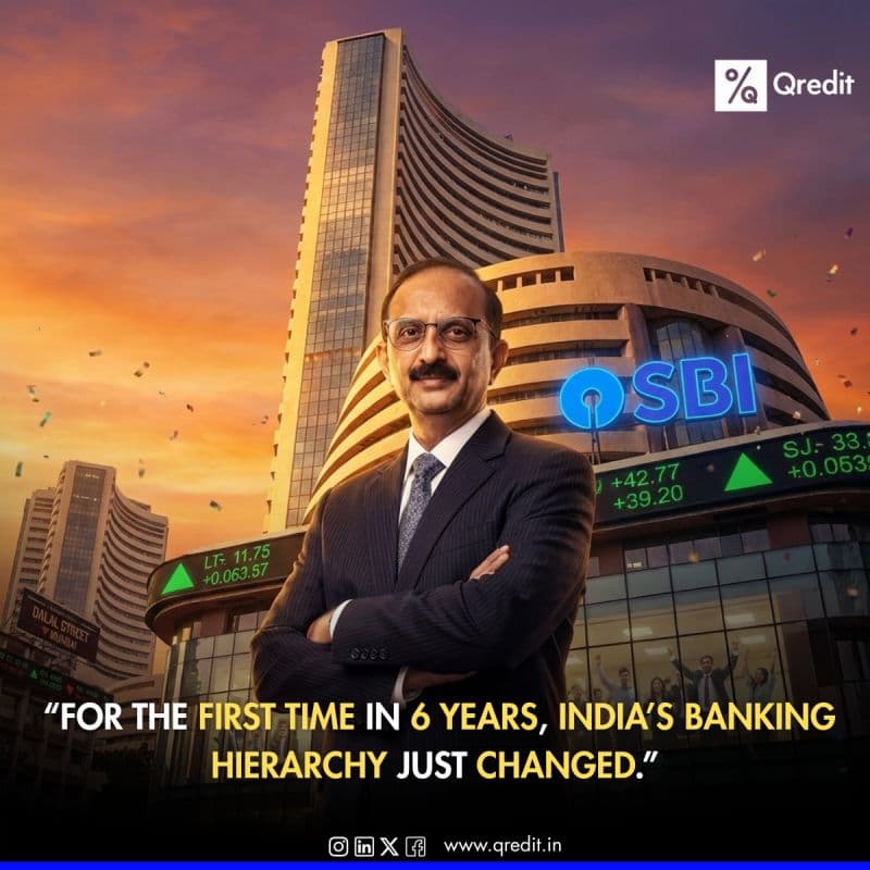 🏦 SBI Just Reclaimed India’s #2 Bank Spot After 6 Years!