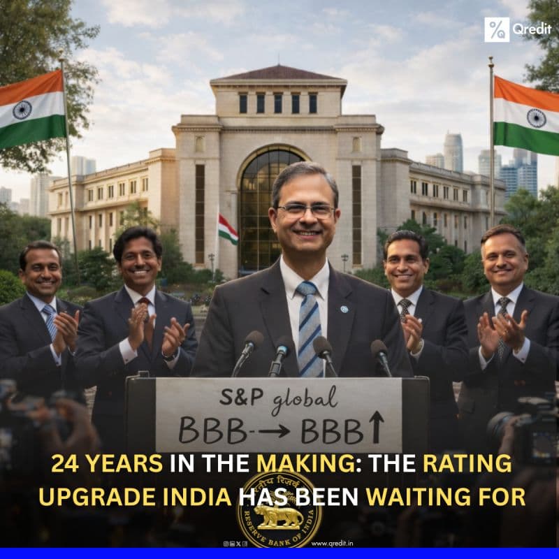 🏆 HISTORIC! S&P Upgrades India’s Credit Rating After 2 Decades!