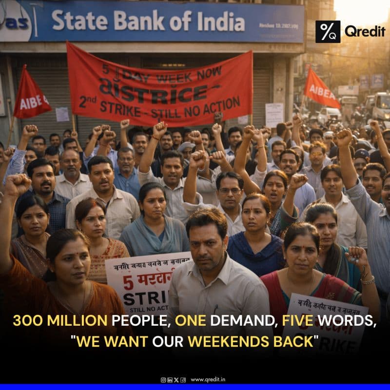 Tomorrow, 300 million workers strike. Your bank may be closed.⚠️