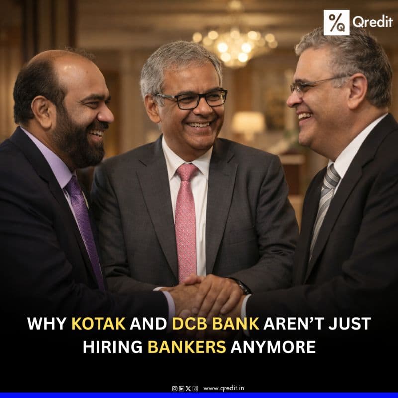 ⟡Look at the board appointments announced by Kotak Mahindra Bank and DCB Bank this week. If you look past the names, you’ll see a clear pattern: Banks are no longer just looking fo