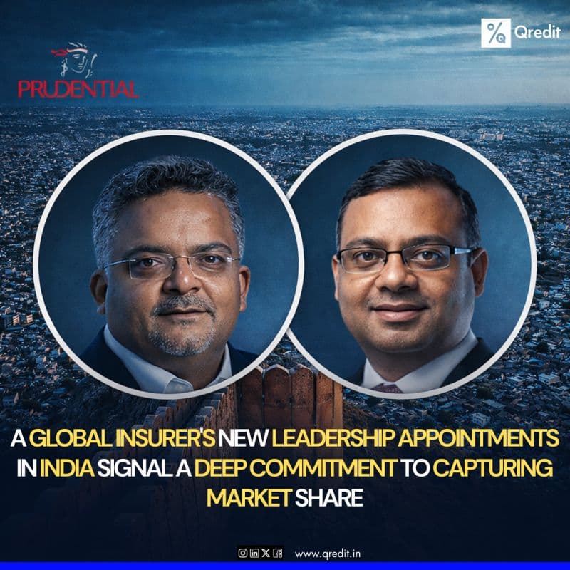 Prudential Plc Appoints Amit Dave as CEO and Abhishek Saraf as COO for India Operations...❗