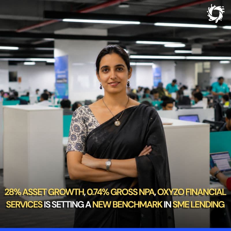 🧿If you look at the FY26 results released by Oxyzo Financial Services (the financial arm of OfBusiness), the revenue numbers are impressive. But that isn't the real story here.