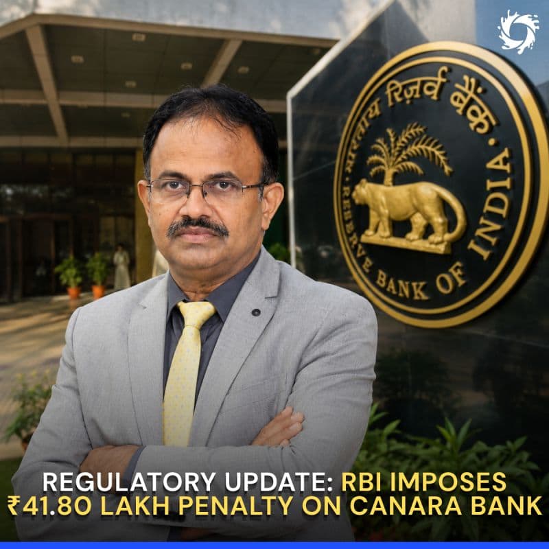 ➤The Reserve Bank of India (RBI) has penalized Canara Bank following its latest Statutory Inspection for Supervisory Evaluation. While the penalty amount is relatively small for a