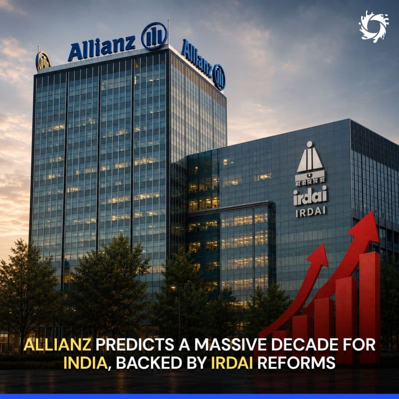 •According to the newly released Allianz Global Insurance Report 2026, the Indian insurance sector is about to experience unprecedented, sustained growth. Allianz projects that Ind