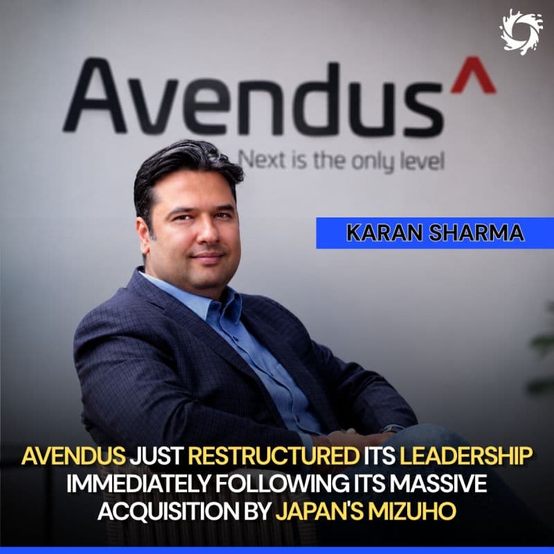 Avendus Group just announced a major internal leadership shift: Karan Sharma has been elevated to Managing Director and Head of Investment Banking.