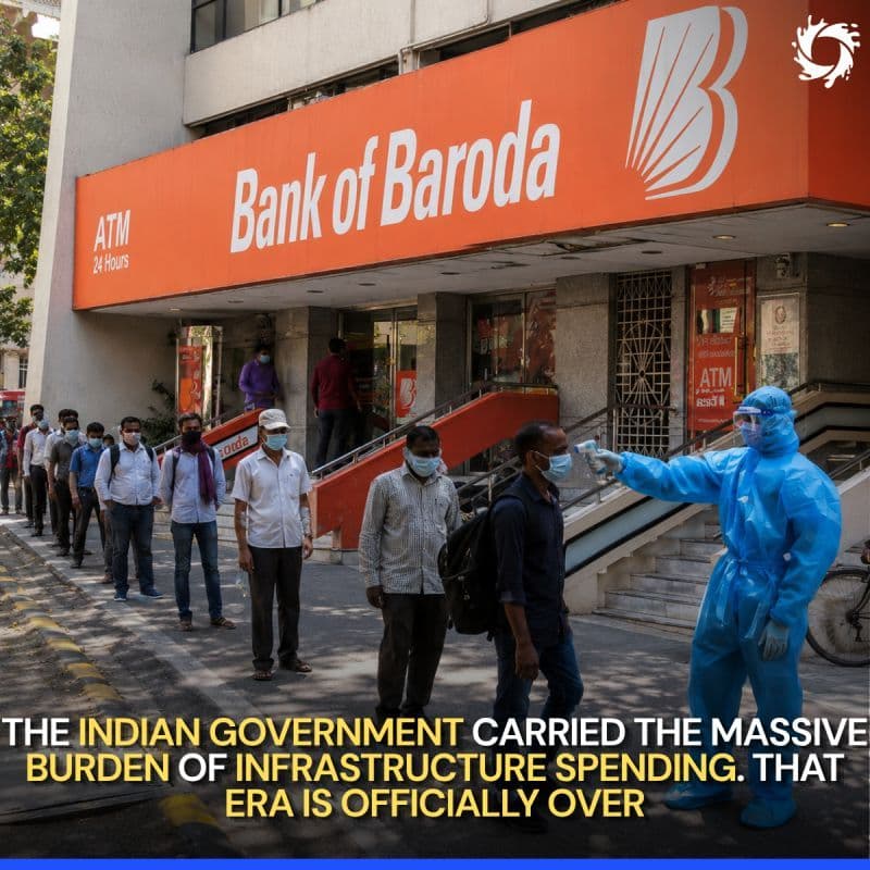 ➤A massive structural shift has quietly occurred in the Indian economy