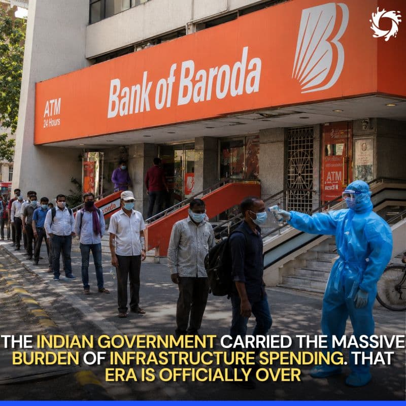 ➤A massive structural shift has quietly occurred in the Indian economy