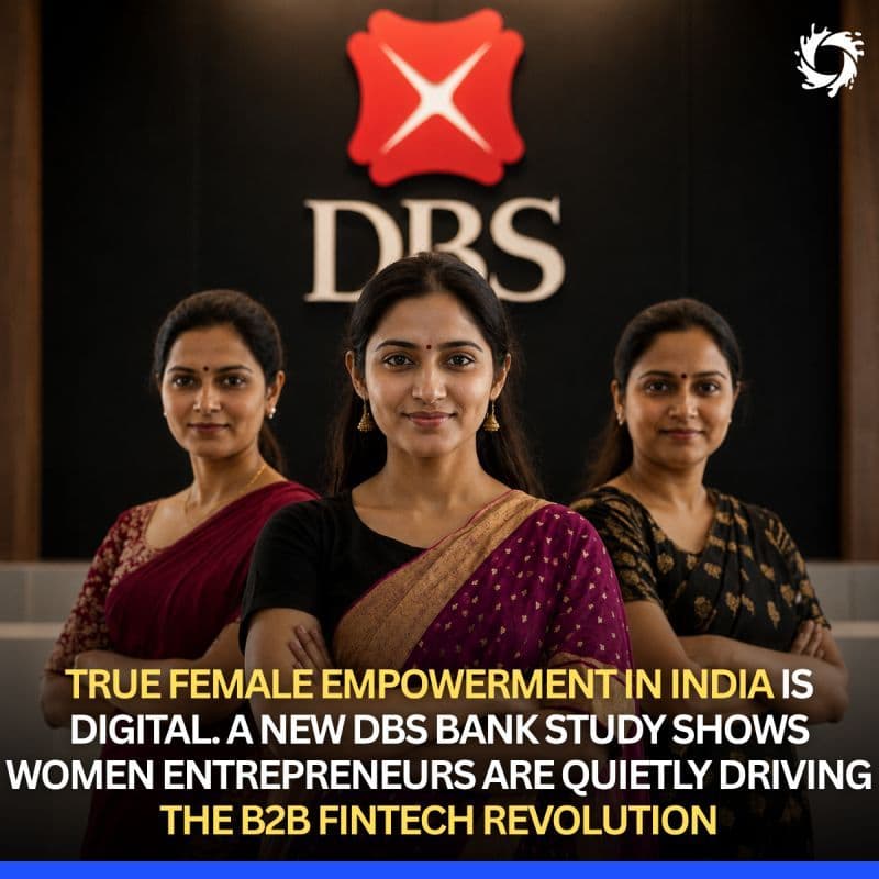 If you want to know who is actually driving the massive adoption of B2B fintech in India, look at female entrepreneurs.