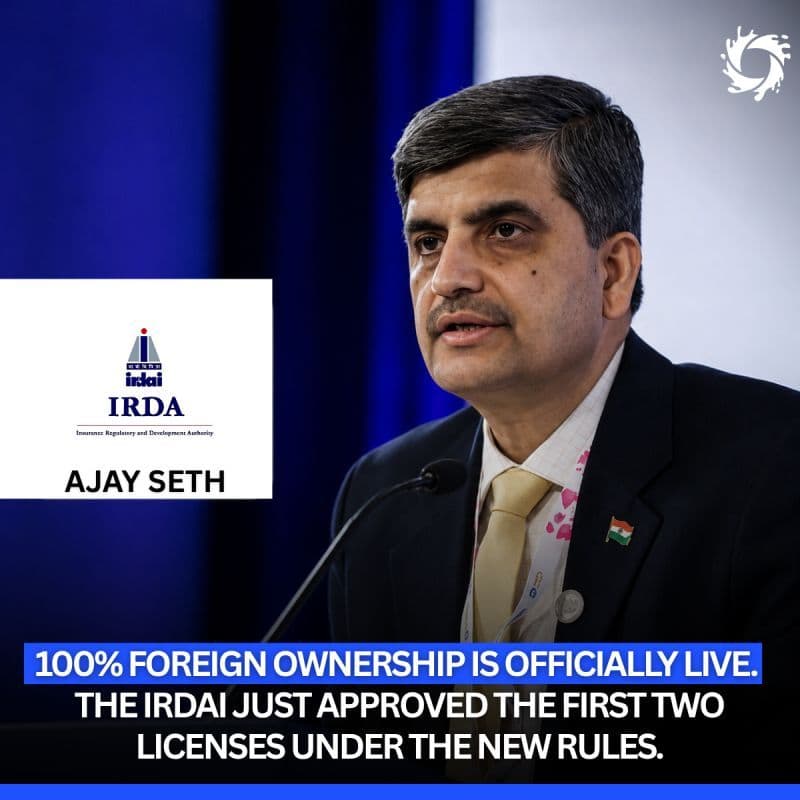 Insurance Regulatory and Development Authority of India Chairperson