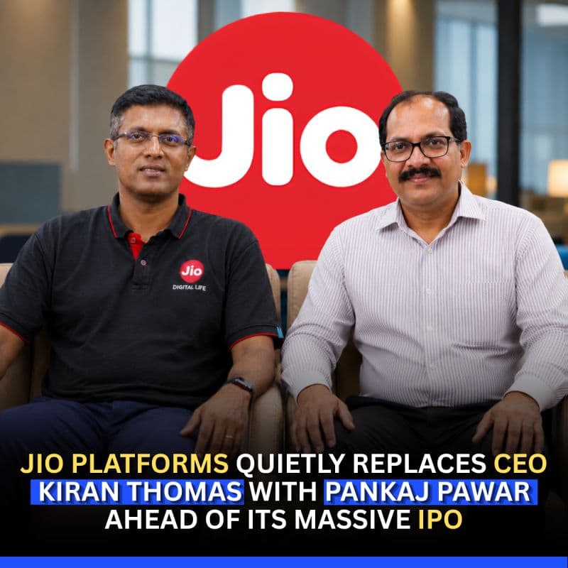 Jio Platforms is preparing for what could be the largest tech IPO in Indian history. And they just quietly revealed a massive leadership swap at the very top.