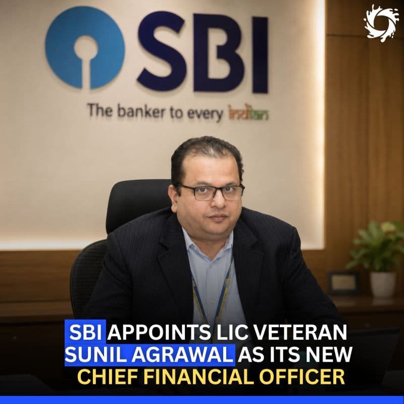 State Bank of India (SBI) has officially appointed Sunil Ramgopal Agrawal as its new Chief Financial Officer (CFO), effective August 1.