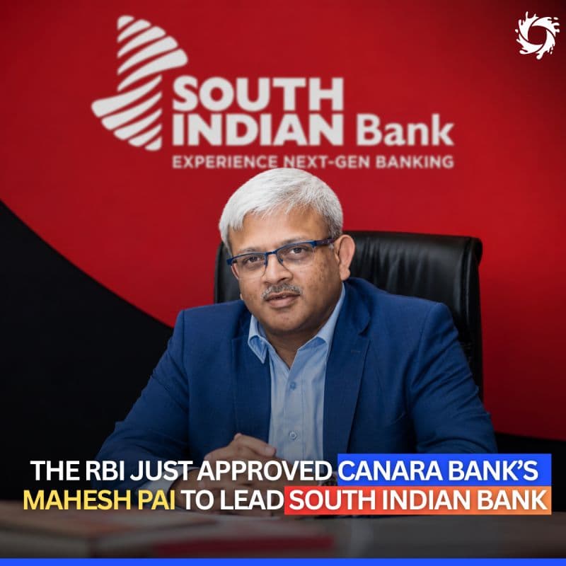 The Reserve Bank of India (RBI) has officially approved the appointment of Canara Bank veteran Mahesh Muralidhar Pai as the new MD & CEO of