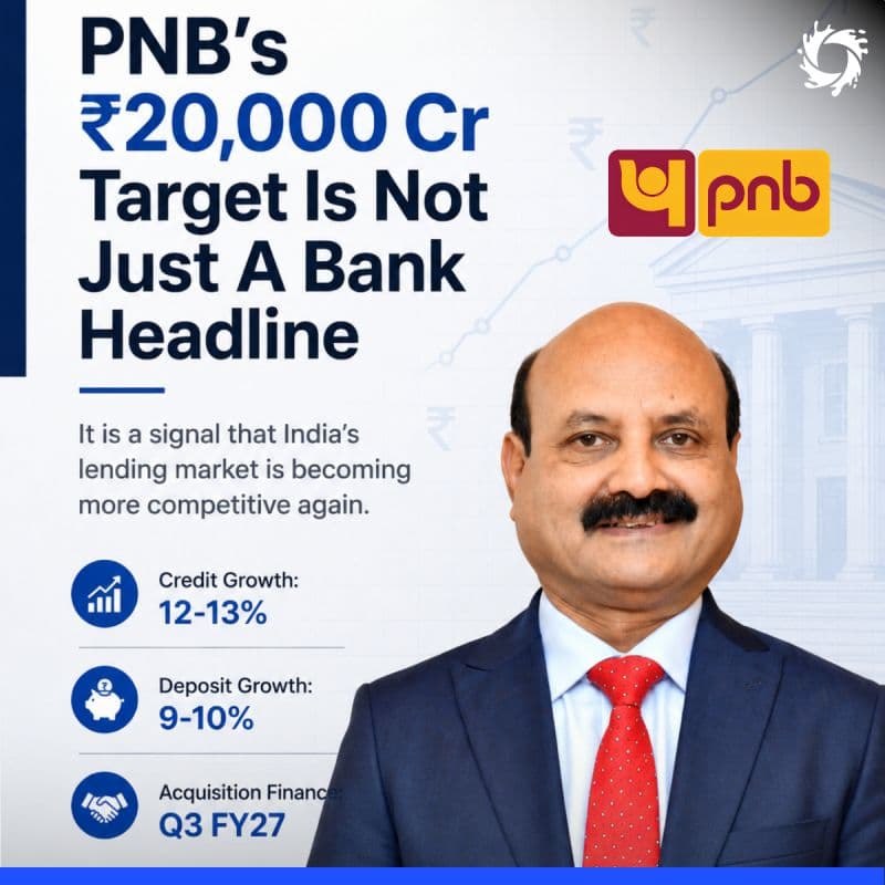 A decade ago, public sector bank turnarounds were measured by whether they could survive bad loan provisions. Today, PNB is targeting a ₹20,000 crore net profit.