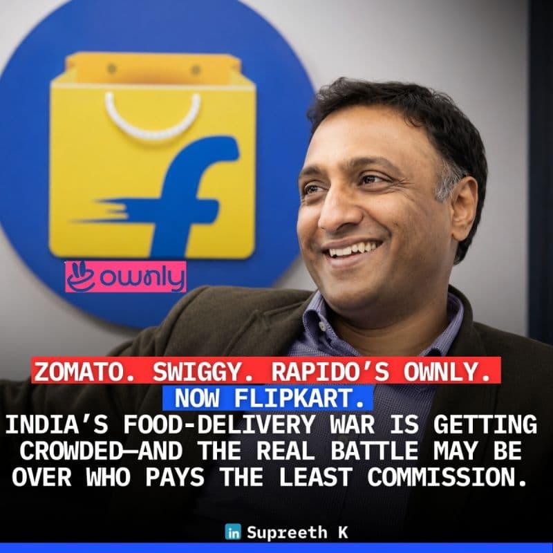 Flipkart isn’t just entering food delivery. It’s entering a food-delivery war that has already started.